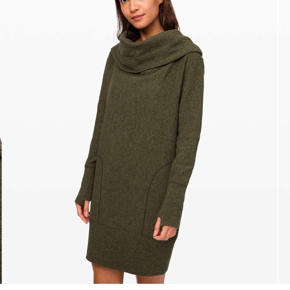 Lululemon Along the Way Dress
Heathered Dark Olive S - Picture 6 of 10